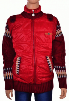 куртка комбинированная для мальчиков пр-во Турция в интернет-магазине «Детская Цена»