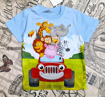 футболка для мальчиков пр-во Узбекистан в интернет-магазине «Детская Цена»